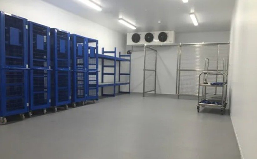 Kho lạnh chứa thực phẩm cỡ nhỏ