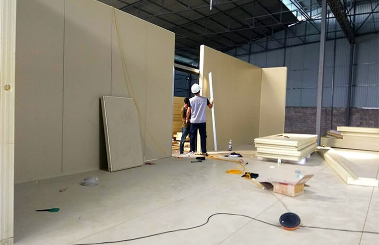 thi công panel kho lạnh