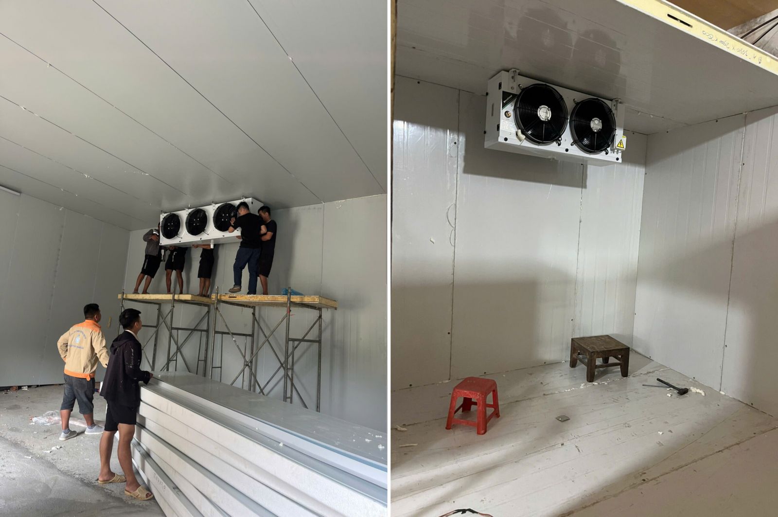 sửa chữa kho lạnh bảo quản thực phẩm