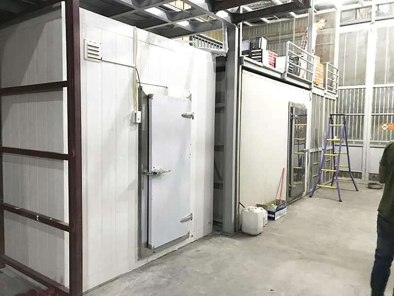 sửa chữa kho lạnh bảo quản hải sản