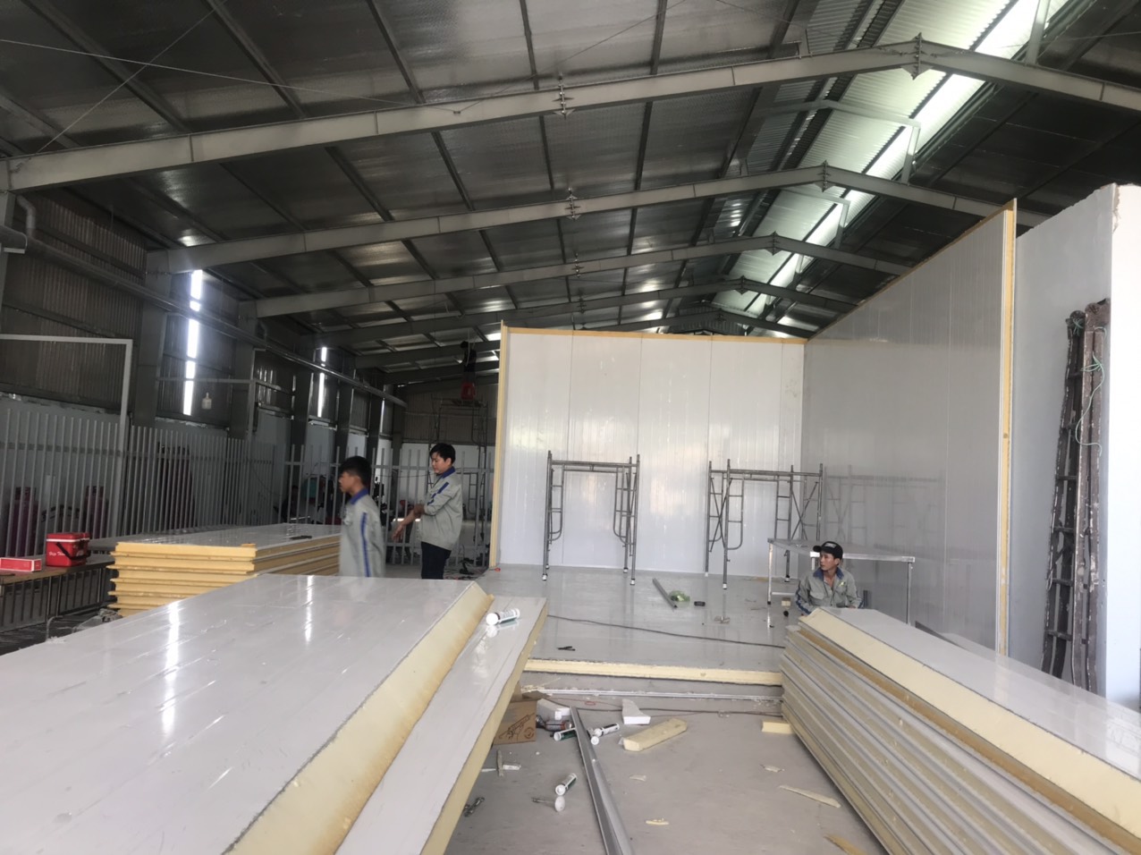 lắp đặt kho lạnh bảo quản sữa chua